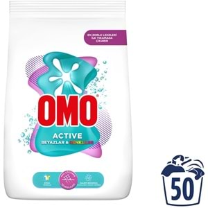Omo Matik Çamaşır Deterjanı 22.5KG Beyaz ve Color/Renkliler (150 Yıkama) (3PK*7.5KG)