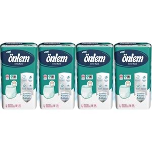 Önlem Emici Külot Yetişkin Bezi L - Large - Büyük 120 Adet (4PK*20)