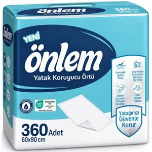 Önlem Yatak Koruyucu Örtü 60*90 CM 360 Adet
