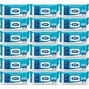 Önlem Hijyenik Vücut Temizleme Islak Mendil Havlu 900 Yaprak (Ebat XXL) (18PK*50)