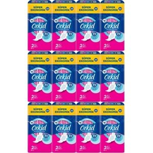 Orkid Hijyenik Ped Ultra Extra Koruma Uzun 264 Adet Süper Ekonomik Pk (12PK*22)