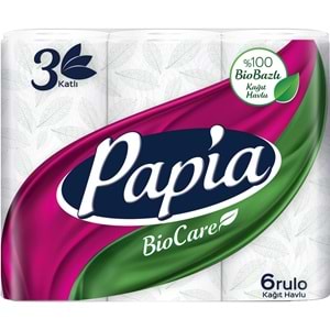 Papia Kağıt Havlu (3 Katlı) 30 Lu Set Bio Care (5PK*6)