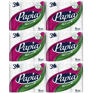 Papia Kağıt Havlu (3 Katlı) 36 Lı Set Bio Care (6PK*6)