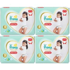 Prima Premium Care Külot Bebek Bezi Beden:5 (12-17Kg) 136 Adet Süper Ekonomik Fırsat Pk