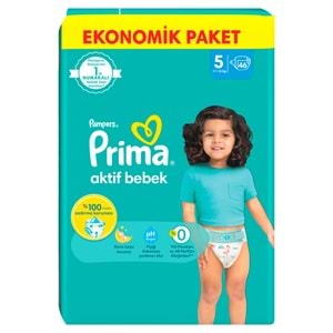 Prima Bebek Bezi Beden:5 (11-16Kg) Junior 276 Adet Süper Ekonomik Mega Pk