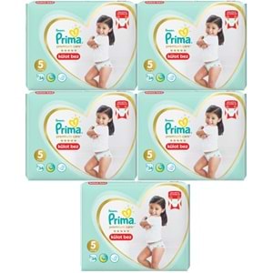 Prima Premium Care Külot Bebek Bezi Beden:5 (12-17Kg) 204 Adet Süper Ekonomik Mega Pk