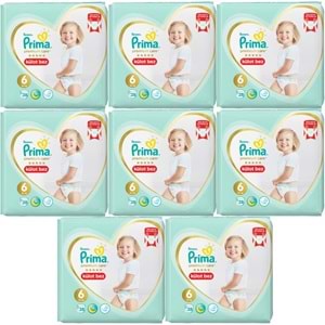 Prima Premium Care Külot Bebek Bezi Beden:6 (15+) 224 Adet Ultra Ekonomik Fırsat Pk