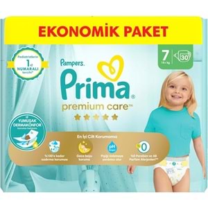 Prima Premium Care Bebek Bezi Beden:7 (15+KG) XXX Large 90 Adet Ekonomik Fırsat Pk