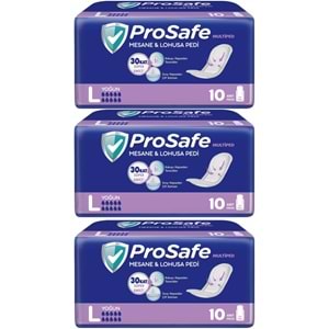 Prosafe Mesane & Lohusa Pedi L-Büyük Yoğun 30 Adet (3PK*10)