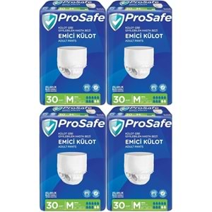 Prosafe Emici Külot Hasta Bezi Orta-Medium 120 Adet (4PK*30)