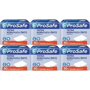 Prosafe Hasta Alt Açma Yatak Koruyucu Örtü 60*90CM 180 Adet (6PK*30)