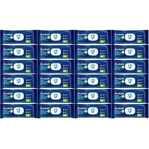 Prosafe Hasta Vücut Temizleme Islak Mendil Havlu 48 Yaprak XL (24 Lü Set) Plastik Kapak