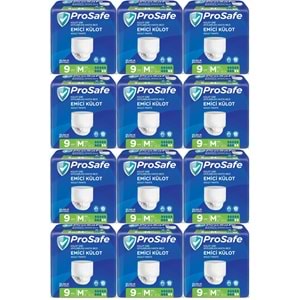 Prosafe Emici Külot Hasta Bezi Orta-Medium 108 Adet (12PK*9)