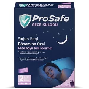 Prosafe Gece Külodu / Külot (Yoğun Regl Dönemine Özel) (48 Li Set) (24PK*2)
