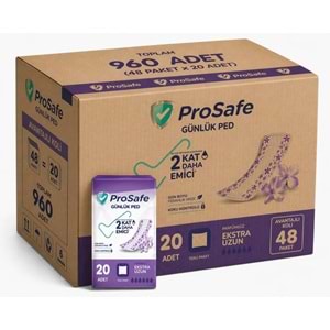 Prosafe Günlük Ped Extra Uzun 960 Adet