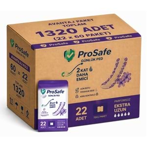 Prosafe Günlük Ped Uzun 1320 Adet