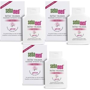 Sebamed İntim Likit 200ML (Genital Bölge Temizleyici) (3 Lü Set)