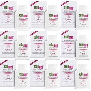 Sebamed İntim Likit 200ML (Genital Bölge Temizleyici) (9 Lu Set)