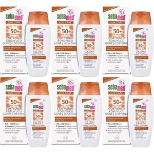 Sebamed Sun Care Çok Yönlü Koruyucu Güneş Losyonu 50+ Faktör 150ML (6 Lı Set)