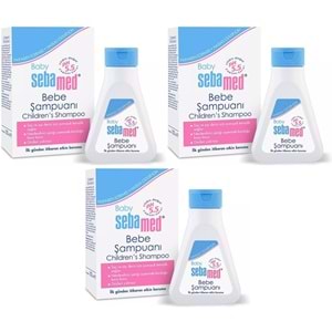 Sebamed Bebek Şampuanı 150ML Yeni Doğan (3 Lü Set)