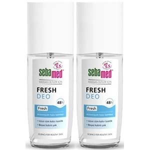 Sebamed Deodorant Sprey 75 ML Fresh (2 Li Set)