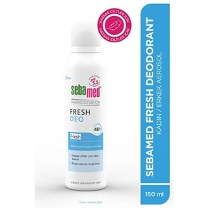 Sebamed Deodorant Aerosol 150 ML Fresh (6 Lı Set)