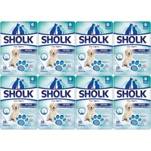 Sholk Evcil Hayvan Tuvalet Çiş Eğitim Pedi 60*90CM 80 Adet (8PK*10)