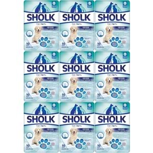 Sholk Evcil Hayvan Tuvalet Çiş Eğitim Pedi 60*90CM 90 Adet (9PK*10)