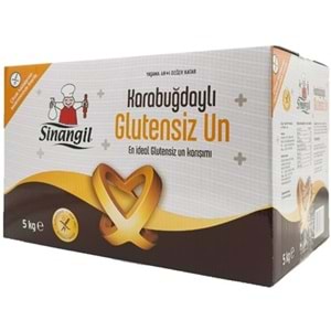 Sinangil Glutensiz Un 5KG (5000GR) + Glutensiz Karabuğdaylı 5KG (5000GR) Toplam:10KG