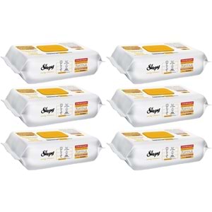 Sleepy Easy Clean Yüzey Temizlik Havlusu 100 Yaprak Arap Sabunlu Plstk Kapak (6 Lı Set) 600 Yaprak