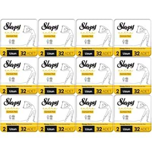 Sleepy Extra Günlük Ped Uzun 384 Adet Standart Pk (12PK*32)