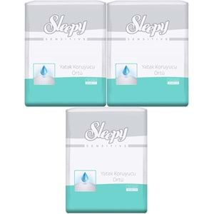 Sleepy Hasta Yatak Koruyucu 60*90CM 90 Adet (3PK*30)
