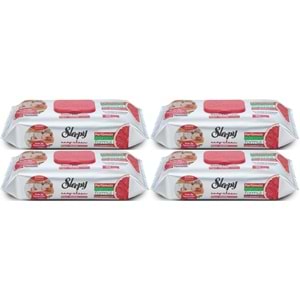 Sleepy Easy Clean Yüzey Temizlik Mutfak Havlusu-Mendili 50 Yaprak Greyfurt Yağlı (4Lü Set) 200 Yprk