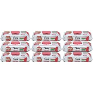 Sleepy Easy Clean Yüzey Temizlik Mutfak Havlusu-Mendili 50 Yaprak Greyfurt Yağlı (9Lu Set) 450 Yprk