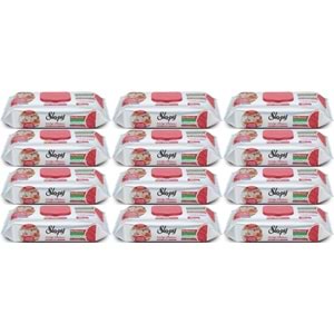 Sleepy Easy Clean Yüzey Temizlik Mutfak Havlusu-Mendili 50 Yaprak Greyfurt Yağlı (12Li Set) 600Yprk