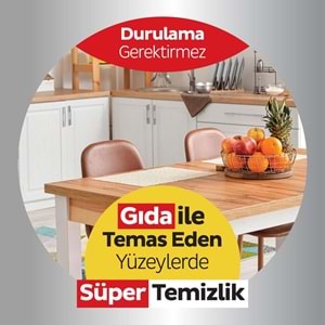 Sleepy Easy Clean Yüzey Temizlik Mutfak Havlusu -Mendili 50 Yaprak Limon Yağlı (4Lü Set) 200 Yaprak