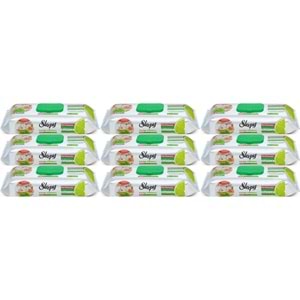 Sleepy Easy Clean Yüzey Temizlik Mutfak Havlusu -Mendili 50 Yaprak Bergomot Yağlı (9Lu Set) 450Yprk