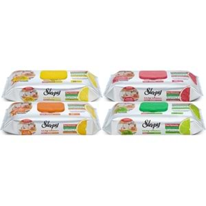 Sleepy Easy Clean Yüzey Temizlik Mutfak Havlusu - Mendili 50 Yaprak Karma (4 Lü Set)