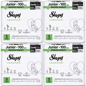 Sleepy Bebek Bezi Natural Beden:5 (11-18KG) Junior 312 Adet Avantaj Ultra Pk