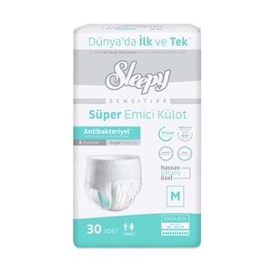 Sleepy Hasta Bezi Yetişkin Emici Külot M - Orta - Medium 60 Adet (2PK*30)