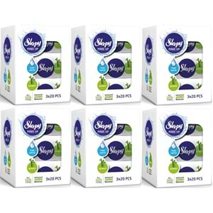 Sleepy Yüz Temizleme Havlusu Bamboo Make Up 360 Yaprak (18PK*20)