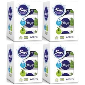 Sleepy Yüz Temizleme Havlusu Bamboo Make Up 240 Yaprak (12PK*20)