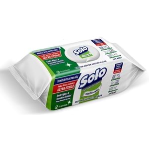 Solo Yüzey Temizlik Havlusu (Beyaz Sabun/Sedir/Okaliptus/Limon) (Karma 4 Lü Set) 400 Yaprak