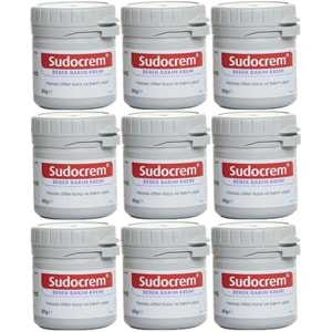 Sudocrem Cilt Bebek Bakım - Pişik Kremi 60GR (9 Lu Set)