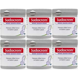 Sudocrem Cilt Bebek Bakım - Pişik Kremi 250GR (6 Lı Set)
