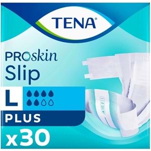 Tena Proskin Slip Plus Bel Bantlı Yetişkin Bezi L - Büyük - Large 90 Adet