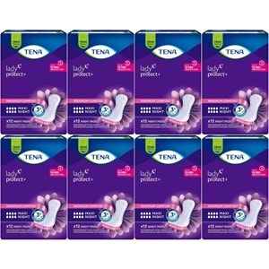 Tena Lady Protect Mesane Pedi Maxi Night Geceye Özel 96 Adet
