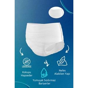 Tena Proskin Pants Maxi Emici Külot Yetişkin Bezi M - Orta - Medium 20 Adet