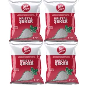 Türk Şeker Toz Şeker 20KG (4Pk*5Kg)
