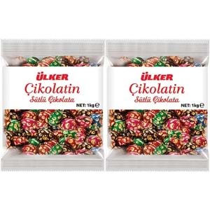 Ülker Çikolatin Sütlü İkramlık Çikolata 2KG (2PK*1KG)